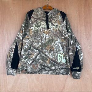 Cabela's Woodland Camouflage Hoodie with Black Details